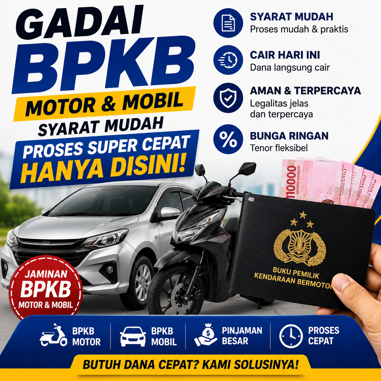 Gadai Bpkb Motor Bandung